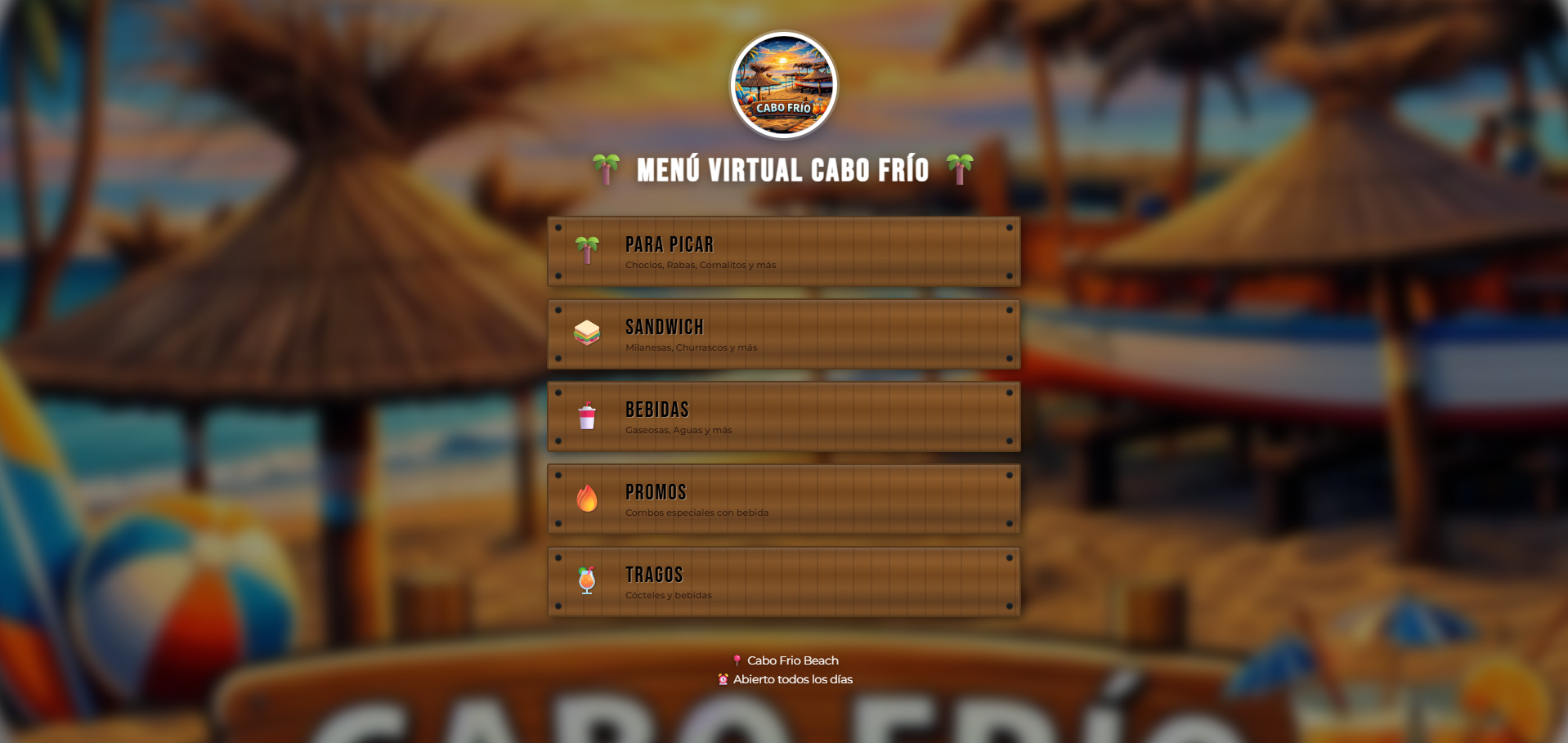 Cabo Frío — Catálogo digital